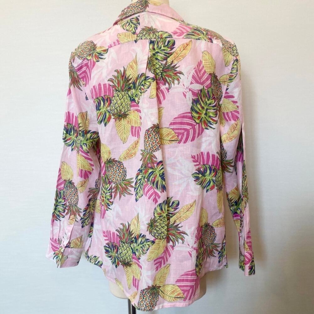 Tommy Bahama Pink Floral Button Down Shirt - Picture 3 of 7